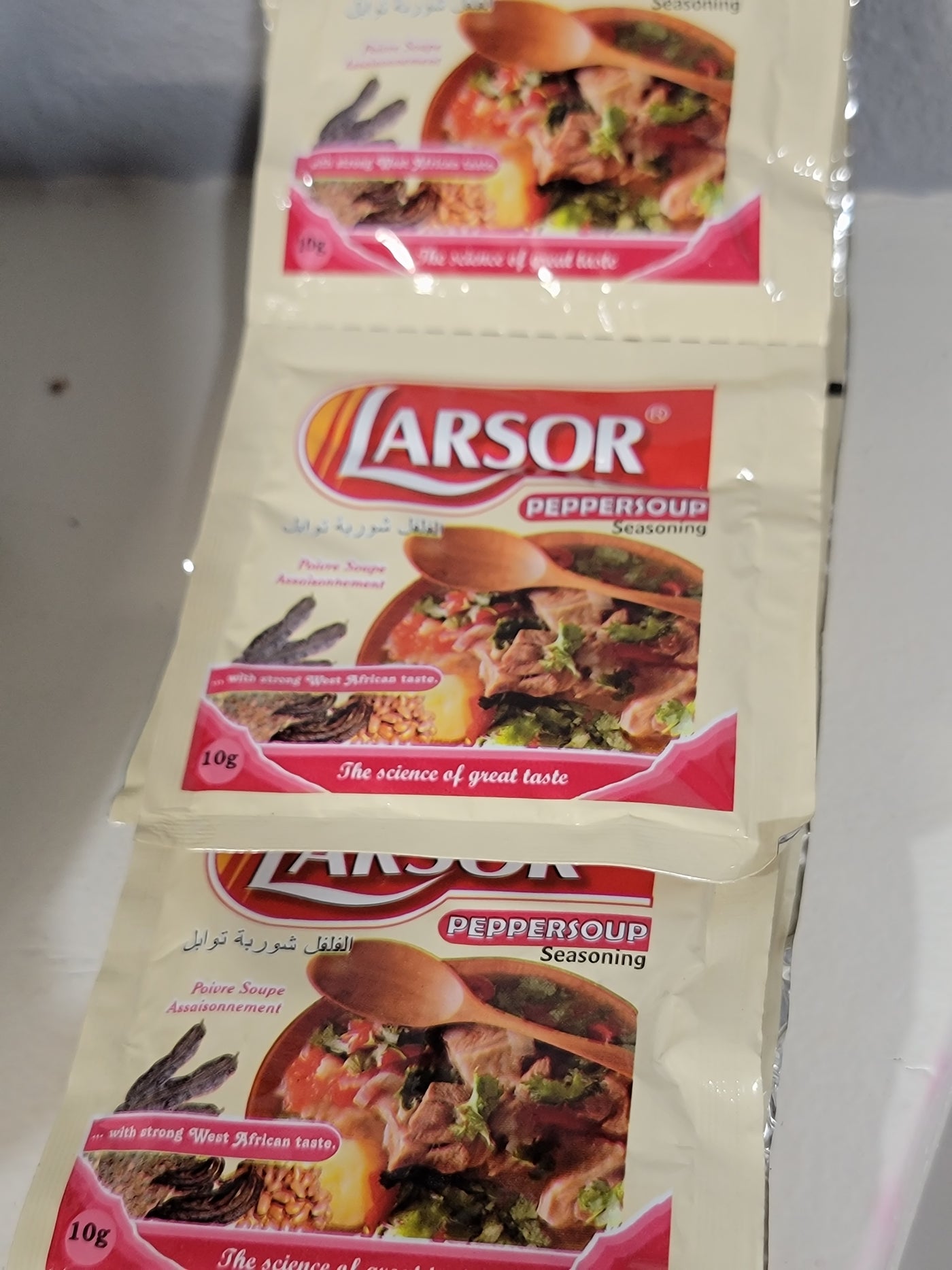 Larsor pepper soup seasoning (5 sactch)