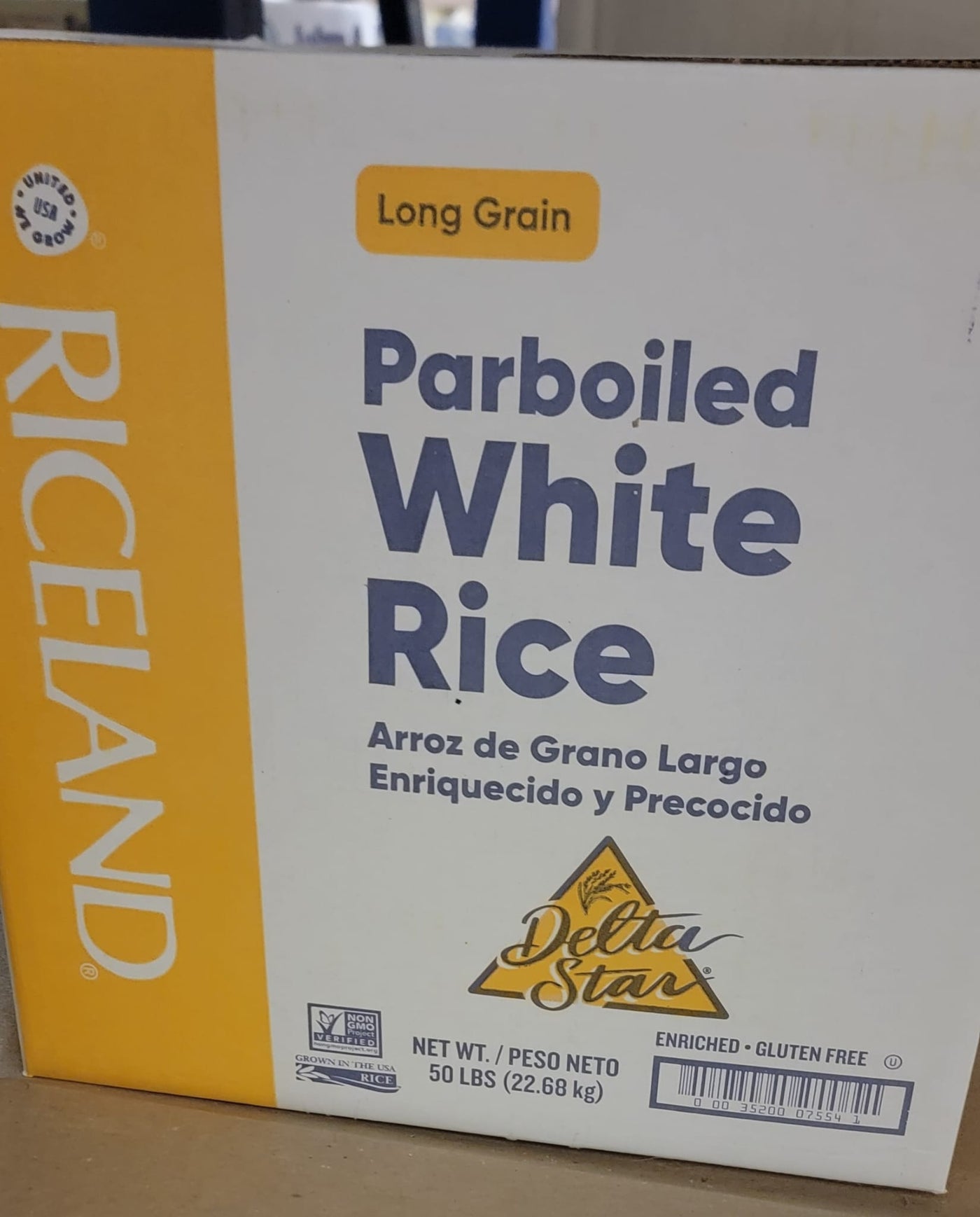 Parboiled White Rice - 50LBS