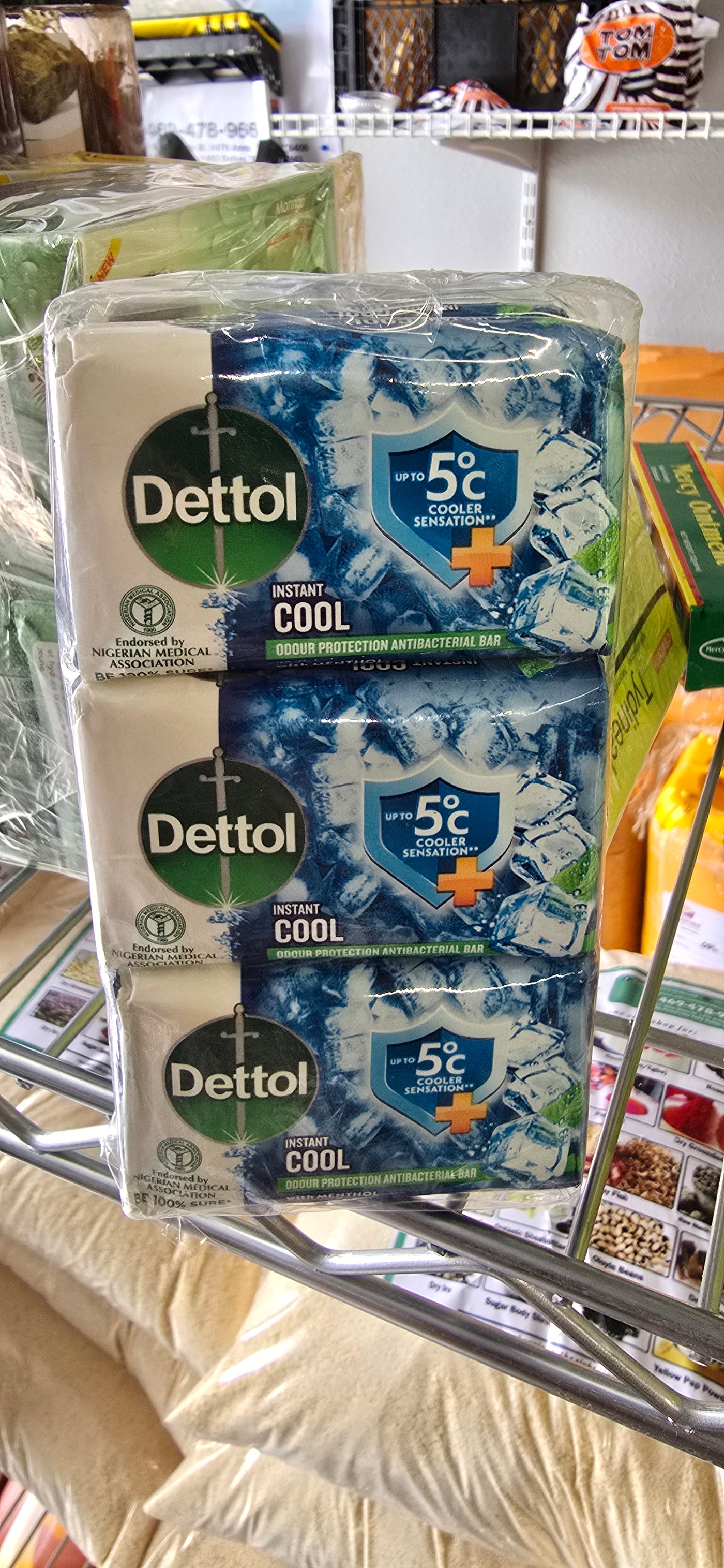 Dettol Cool 6 bars